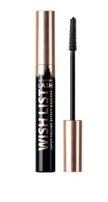Тушь для ресниц с Эффектом Суперобьема Lash Wish List Коричневая RELOUIS, 10 г 