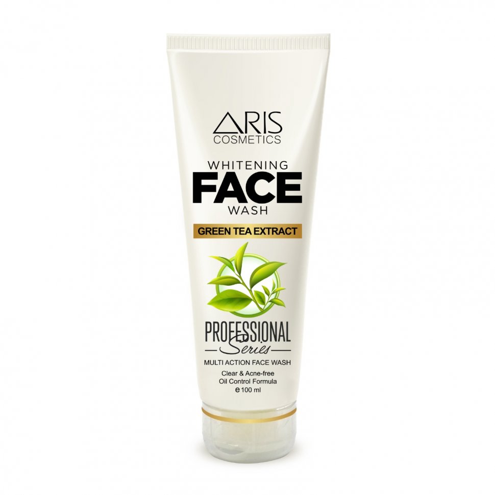 Крем-пенка для умывания с экстрактом зеленого чая ARIS cosmetics, 100 мл  