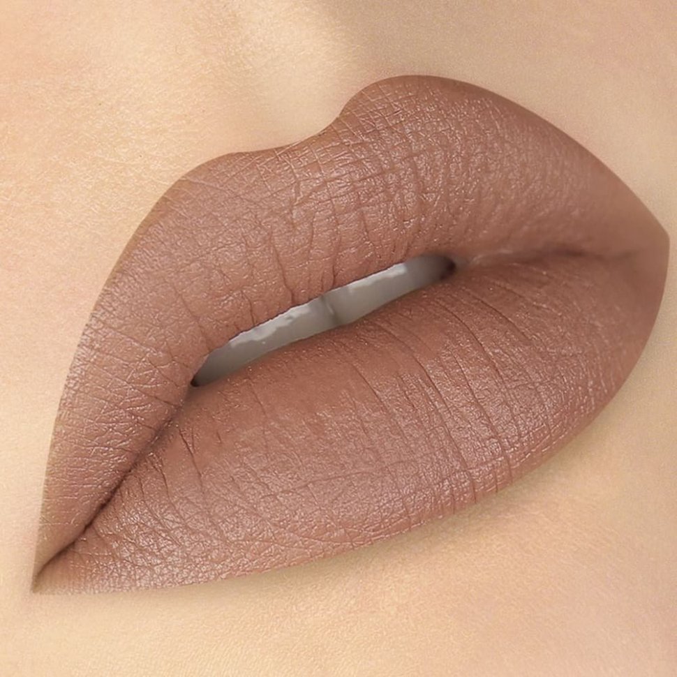 Блеск для губ PIN UP ULTRA MATT тон 23 Latte LUXVISAGE  