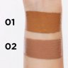 Кремовый бронзер для лица тон 02 Choco Glamour Eveline, 20 гр  