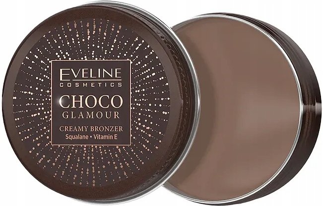 Кремовый бронзер для лица тон 02 Choco Glamour Eveline, 20 гр  