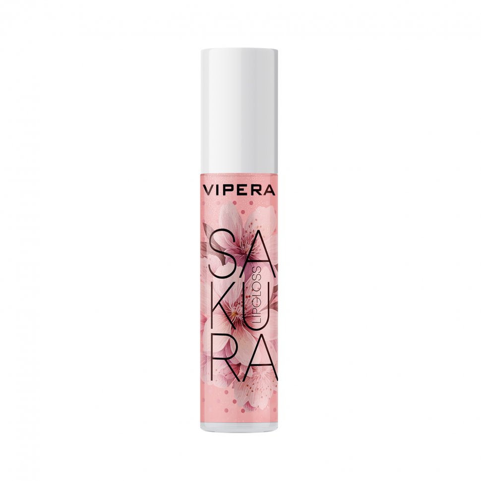Блеск для губ Varsovia Sakura тон 02 VIPERA, 4 мл   
