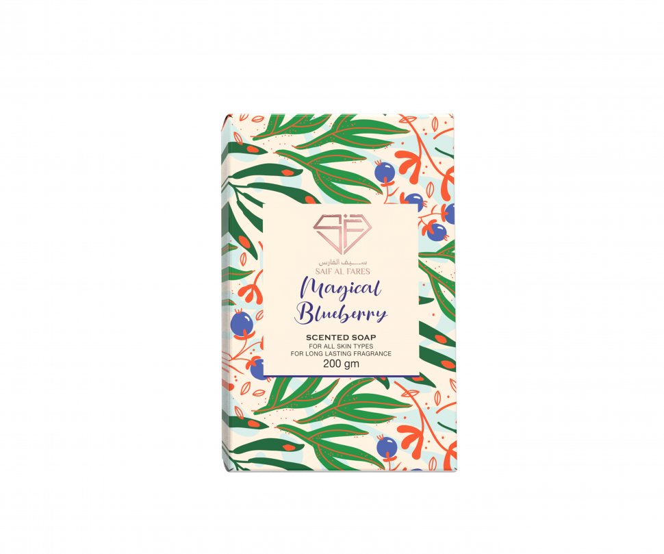 Душистое мыло MAGICAL BLUEBERRY SAIF AL FARES, 200 гр  