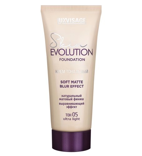 Luxvisage Skin EVOLUTION Крем тональный "soft matte blur effect" тон 05 ultra light