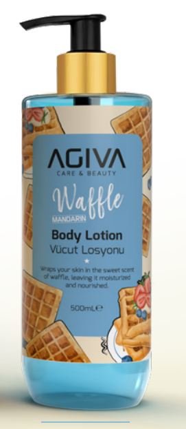 Лосьон для тела MANDARIN WAFFELE CARE&BEAUTY AGİVA, 500 мл   