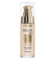 Крем-флюид тональный AQUA veil HYALURON COMPLEX тон 140 BEIGE Luxvisage 
