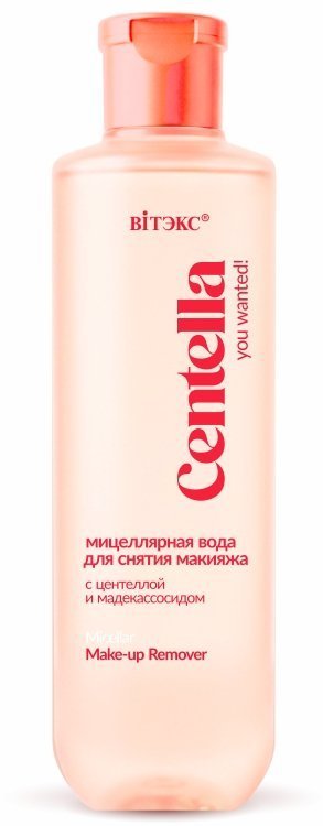 Мицеллярная вода для снятия макияжас центеллой и мадекасоссидом You Wanted! Витэкс, 250 мл