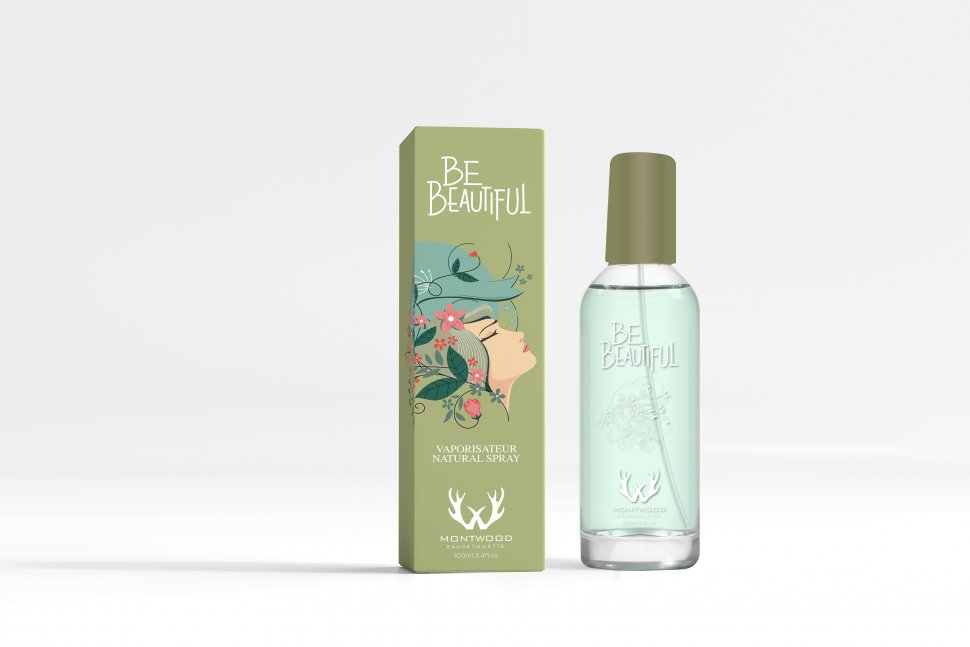 Туалетная вода для женщин "Be Beautiful" Montwood, 100 мл 