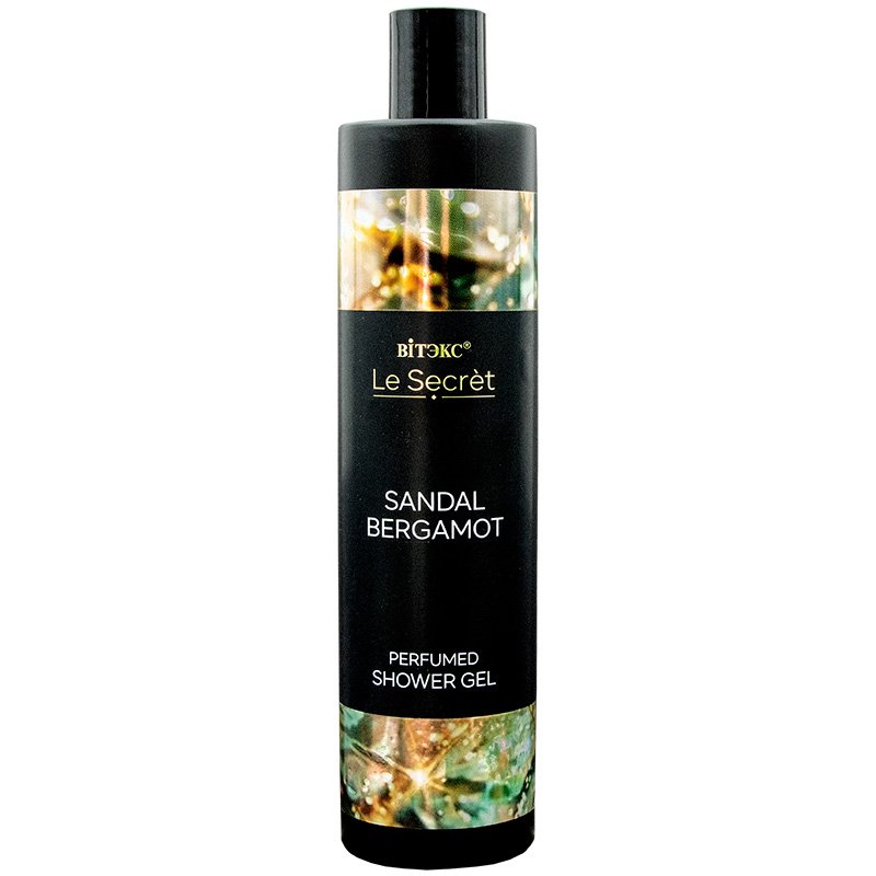 Парфюмированный гель для душа  Le Secret SANDAL BERGAMOT Витэкс, 400 мл   