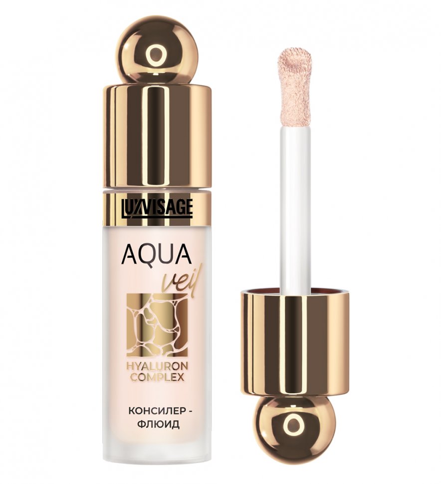 Консилер-флюид AQUA veil HYALURON COMPLEX тон 103 nude Luxvisage