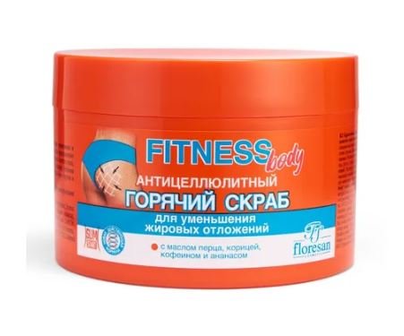 Горячий скраб для тела антицеллюлитный Floresan, 500 мл.  