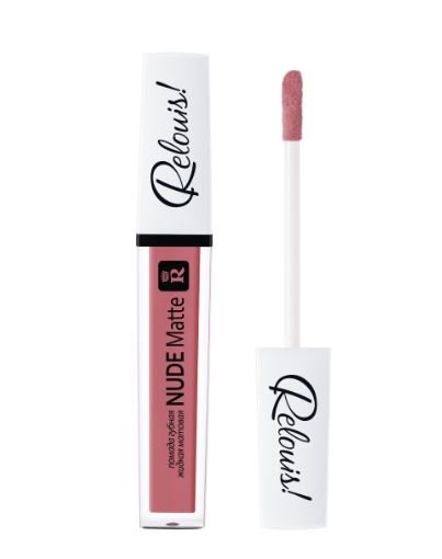 Помада губная жидкая матовая Nude Matte тон 20 RELOUIS  4,5 г.  