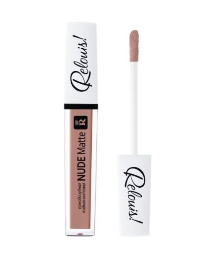 Помада губная жидкая матовая Nude Matte тон 24 RELOUIS  4,5 г.  