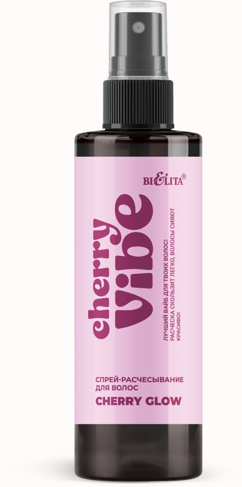 Спрей-расчесывание для волос Cherry glow Cherry Vibe Белита, 150 мл.  