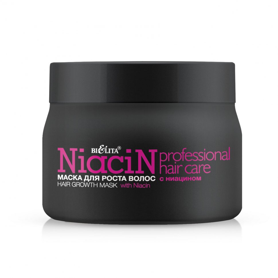 Маска для роста волос с ниацином Professional HAIR CARE Белита, 300 мл