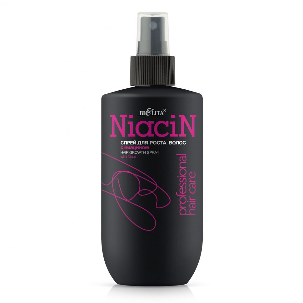 Спрей для роста волос с ниацином Professional HAIR CARE Белита, 240 мл