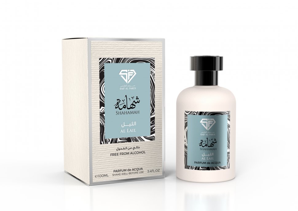 Парфюмерная эмульсия SHAHAMAH AL LAIL SAIF AL FARES, 100 мл 