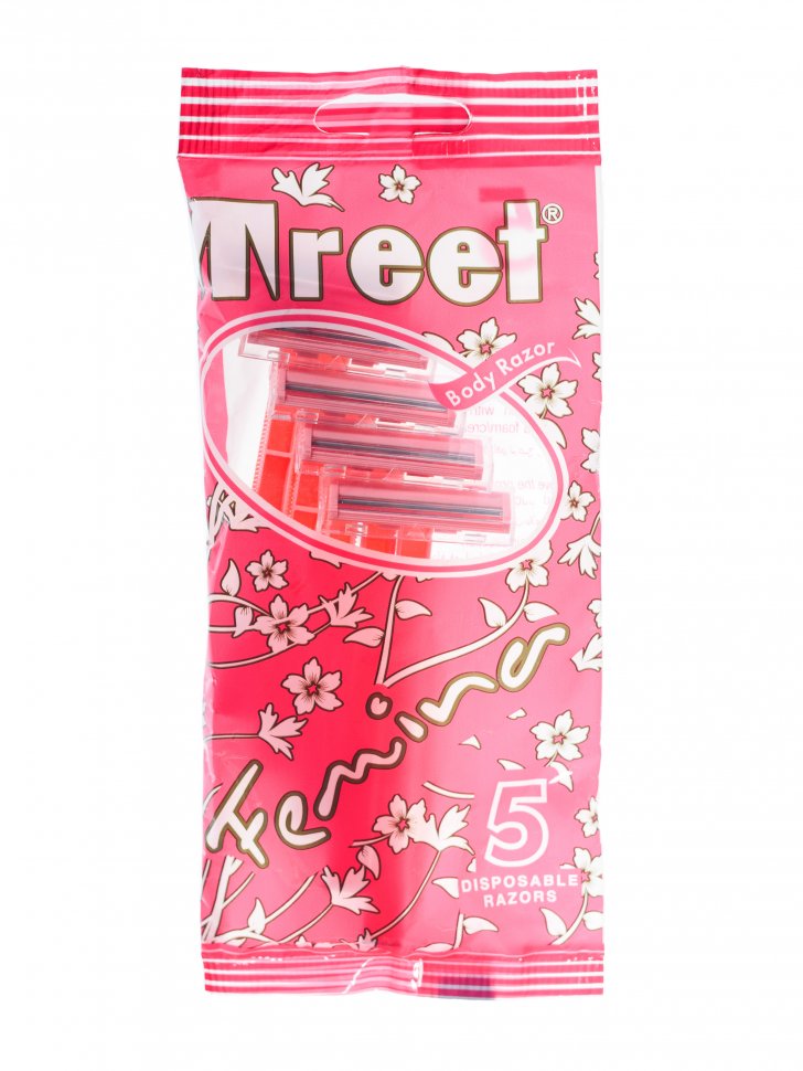 Станки для бритья одноразовые Treet Femina (5 штук)