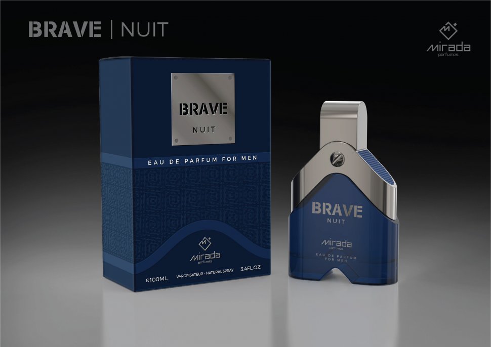Парфюмерная вода для мужчин BRAVE NUIT Mirada, 100 мл.      
