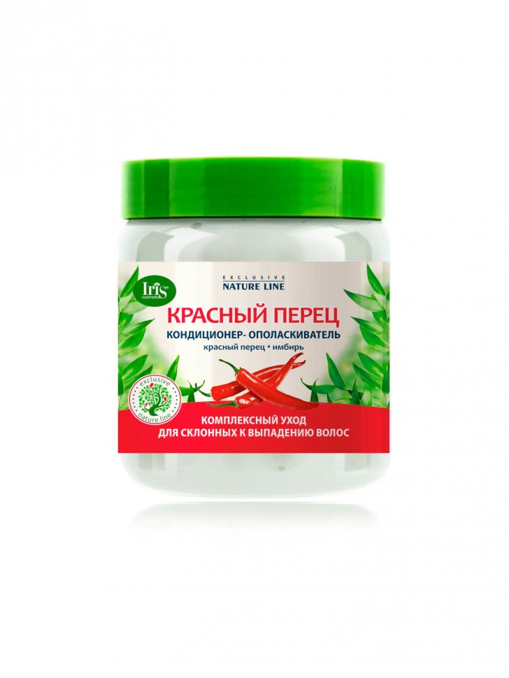 Кондиционер-ополаскиватель для волос "Красный перец" EXCLUSIVE NATURE LINE Iris, 500 мл  