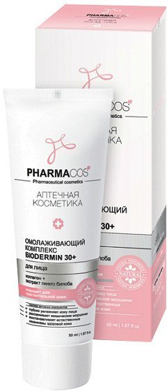 Витэкс PHARMACOS Омолаживающий комплекс для лица "Biodermin 30+", 50 мл