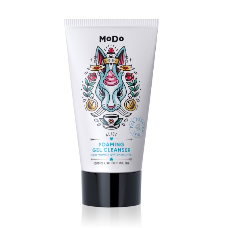 Гель-пенка для умывания MODO ALICE для проблемной кожи MODUM, 150 г.