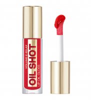 Масло-блеск для губ OIL SHOT volume &amp; relax 302 Flame Pink LUXVISAGE