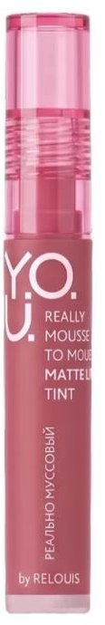 Матовый тинт для губ тон 11 Muted Peach Y.O.U. Really Mousse to Mousse RELOUIS 