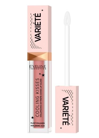 Охлаждающий блеск для увеличения объема губ VARIETE тон 03 COOLING KISSES Eveline   