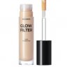 Сияющий тональный флюид с эффектом «фильтра» Glow Filter Fluid Foundation тон 01 Light Beige RELOUIS