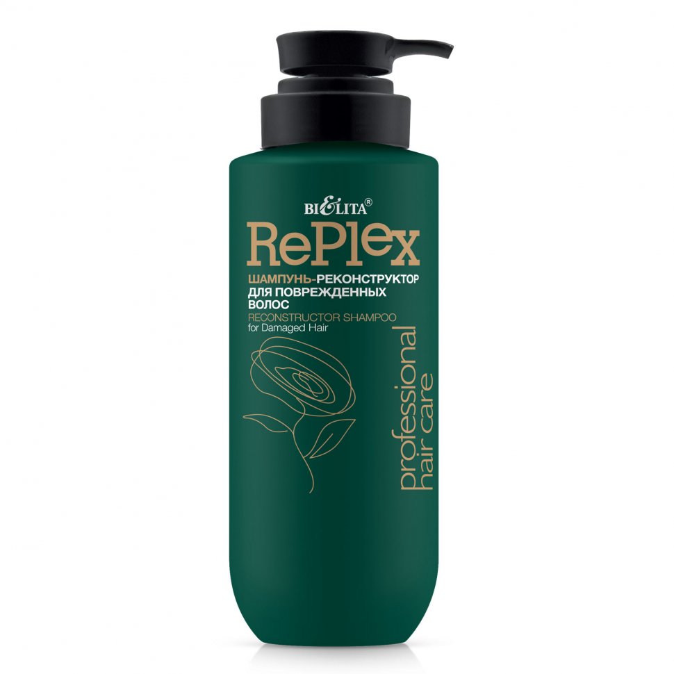 Шампунь-реконструктор для поврежденных волос Professional HAIR CARE Белита, 500 мл