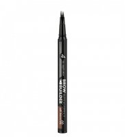 Маркер для бровей c эффектом микроблейдинга BROW BUILDER TATTOO EFFECT тон 02 Soft brown LUXVISAGE 