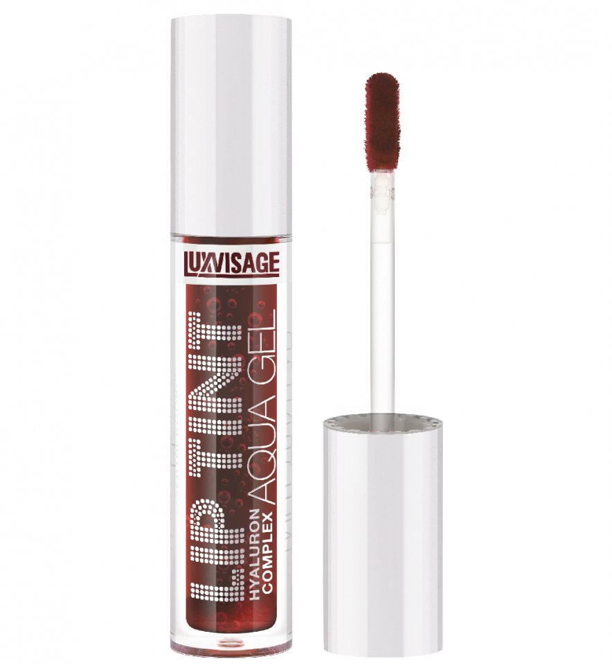 Тинт для губ с гиалуроновым комплексом LIP TINT AQUA GEL HYALURON COMPLEX тон 06 TOFFEE Luxvisage